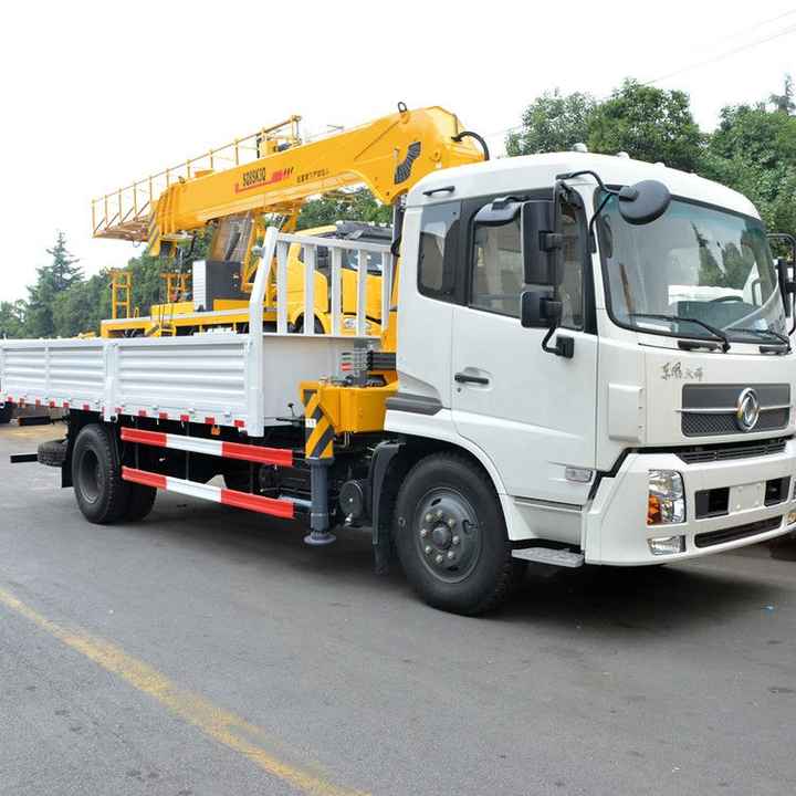 Grue montée sur camion XCMG 3 tonnes SQ3.2SK2Q grue à flèche télescopique hydraulique avec prix