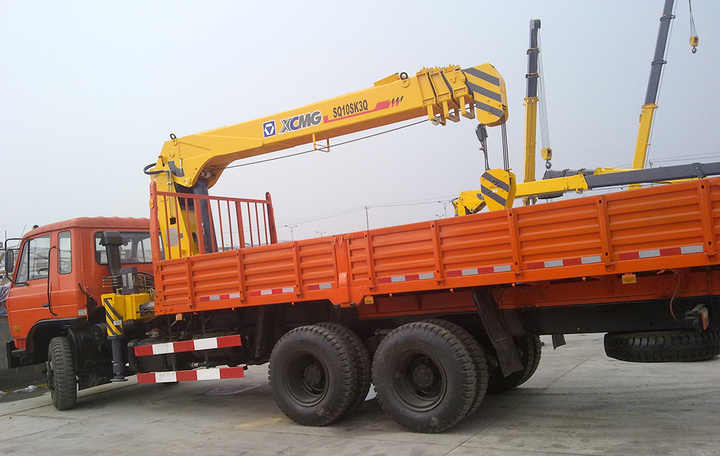 XCMG 5 tonnes monté sur camion grue SQ5SK3Q prix de la grue à flèche télescopique hydraulique