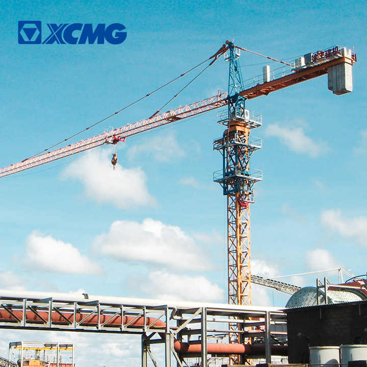 Machine de grue de la construction XGT6015-8S de grue à tour de XCMG 8 tonnes pour le levage de construction