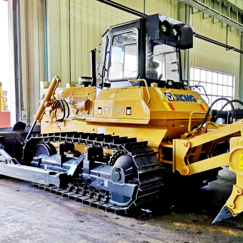 Bouteur chinois petit bulldozer à roues de 16 tonnes DL210KV prix d'usine à vendre